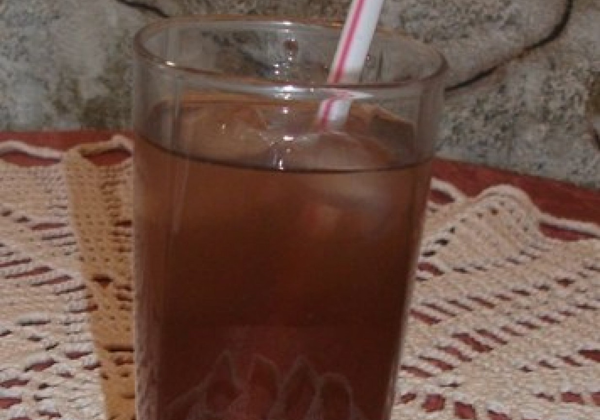 Malinowo miętowy drink foto