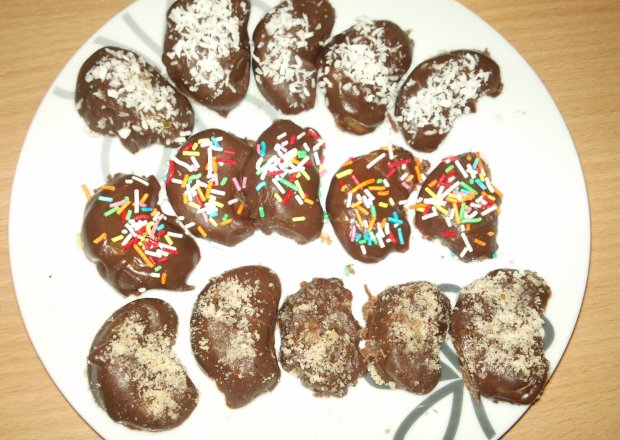 Fotografia przedstawiająca Mandarynkowe czekoladki