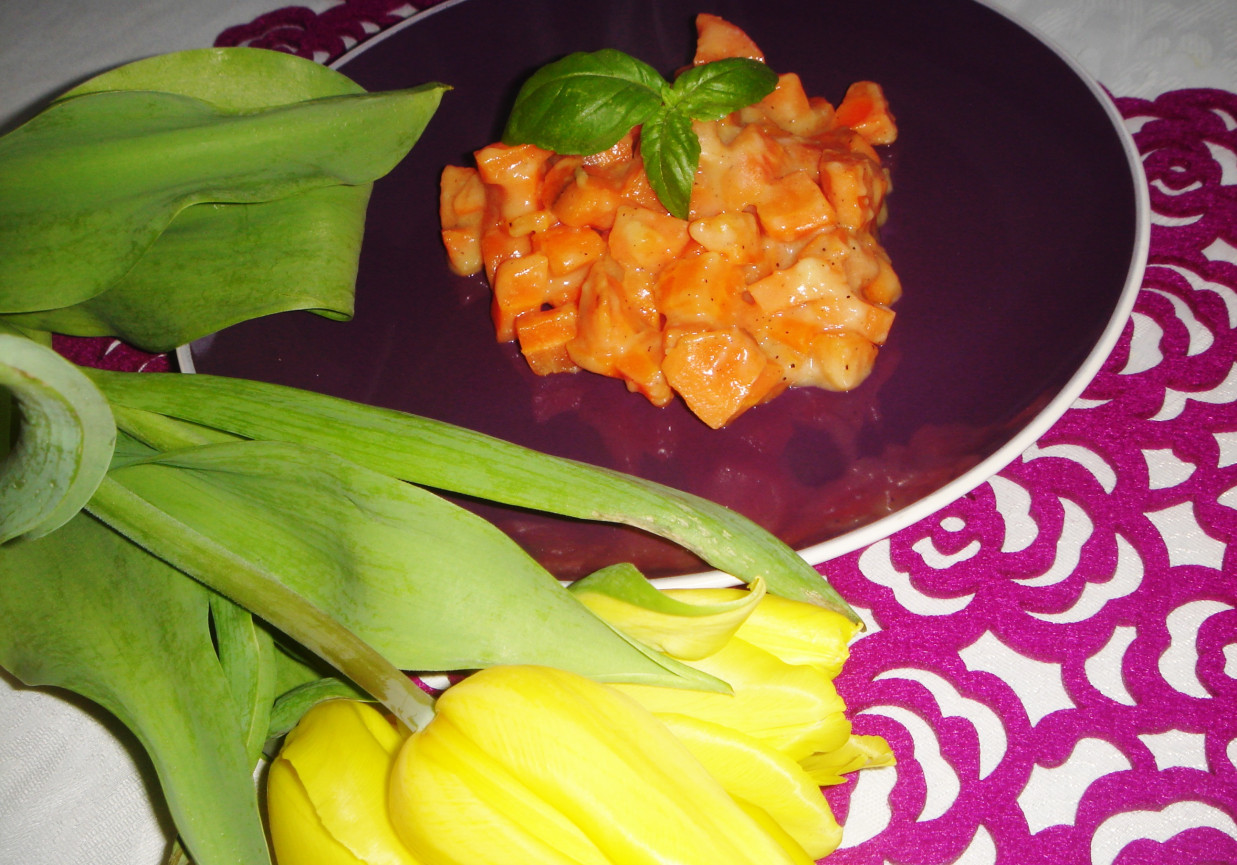 Marchewka zasmażana foto