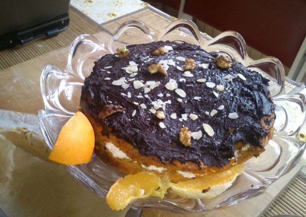Fotografia przedstawiająca Marchewkowa torta od Hamrocyka