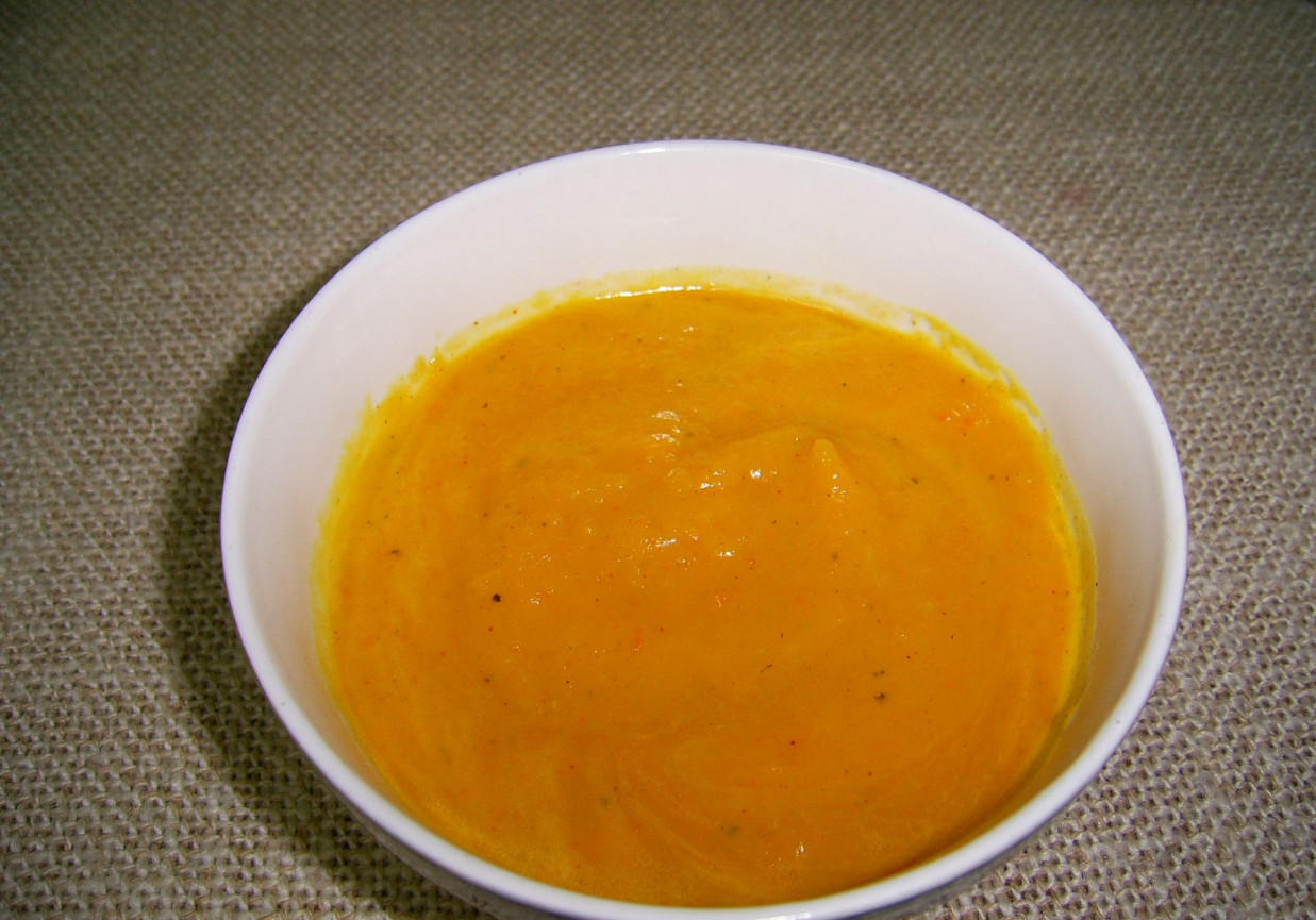 Marchewkowa zupa - krem foto