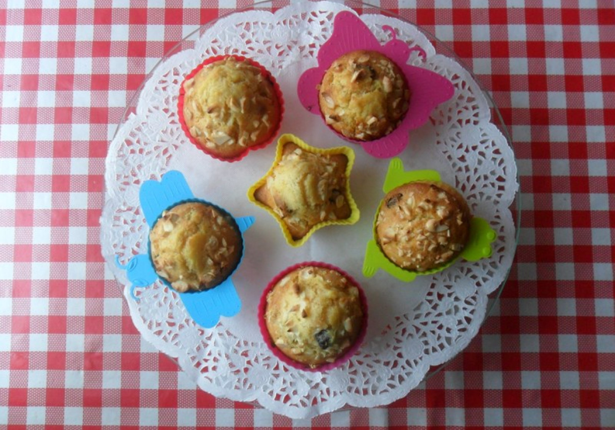 Marchewkowe muffinki z żurawiną foto