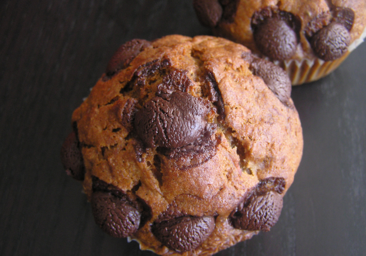 Marchewkowo-dyniowe muffinki z piegami foto