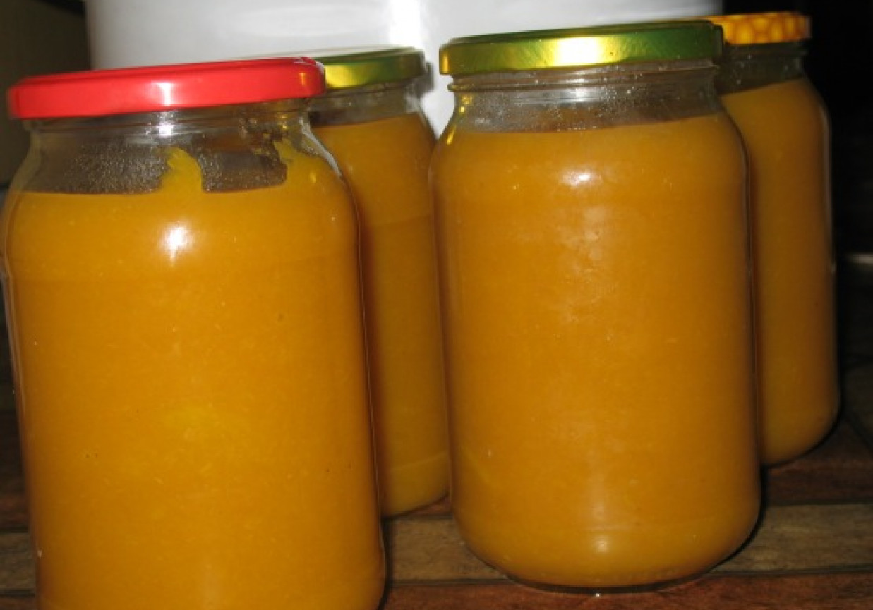 Marmolada dyniowa o smaku pomarańczowym foto