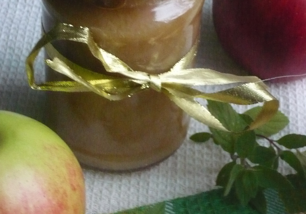 Marmolada jabłkowa z miętą foto