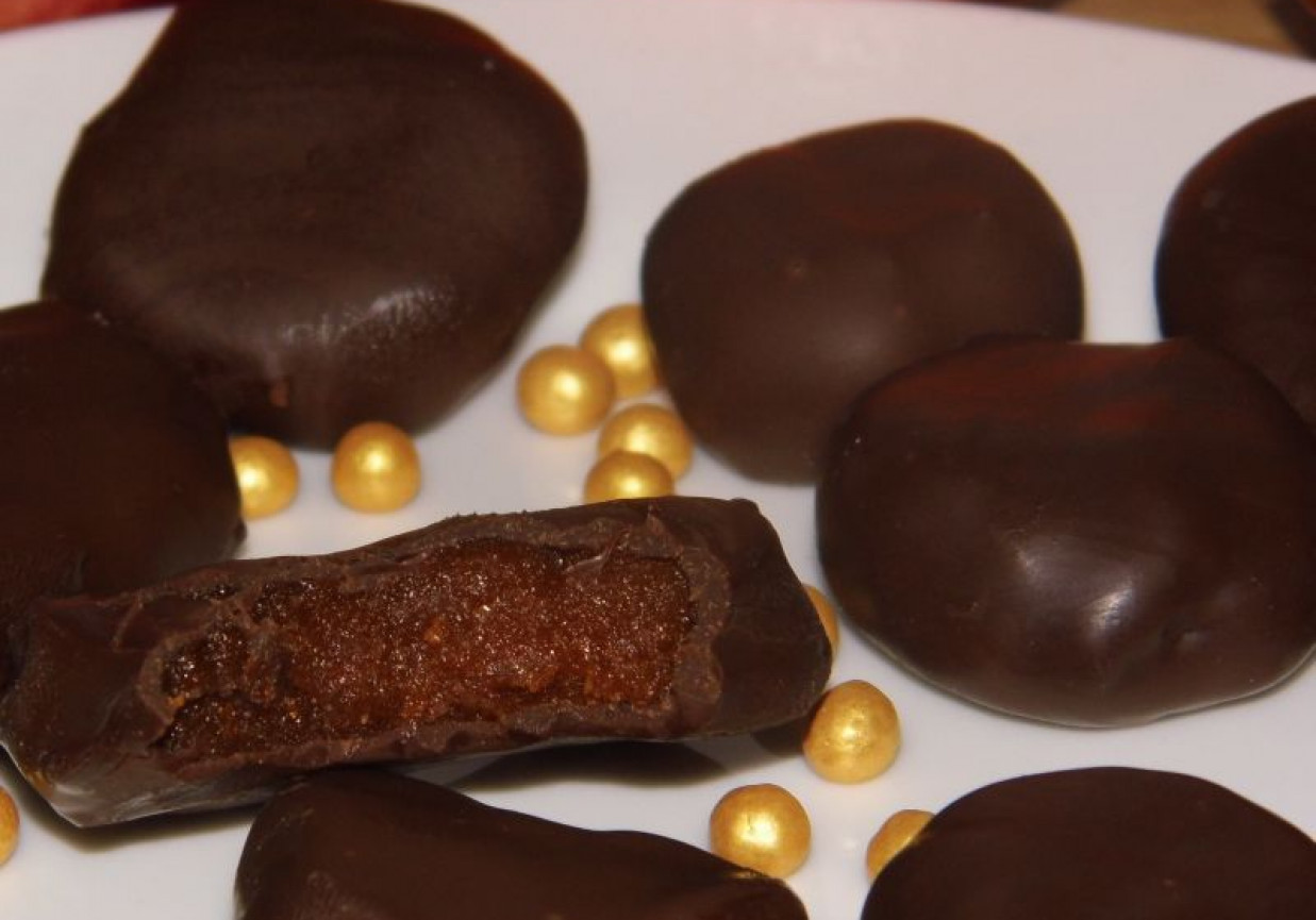Marmoladki w czekoladzie foto