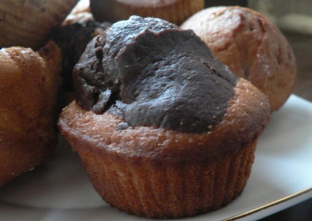 Fotografia przedstawiająca Marmurkowe muffinki