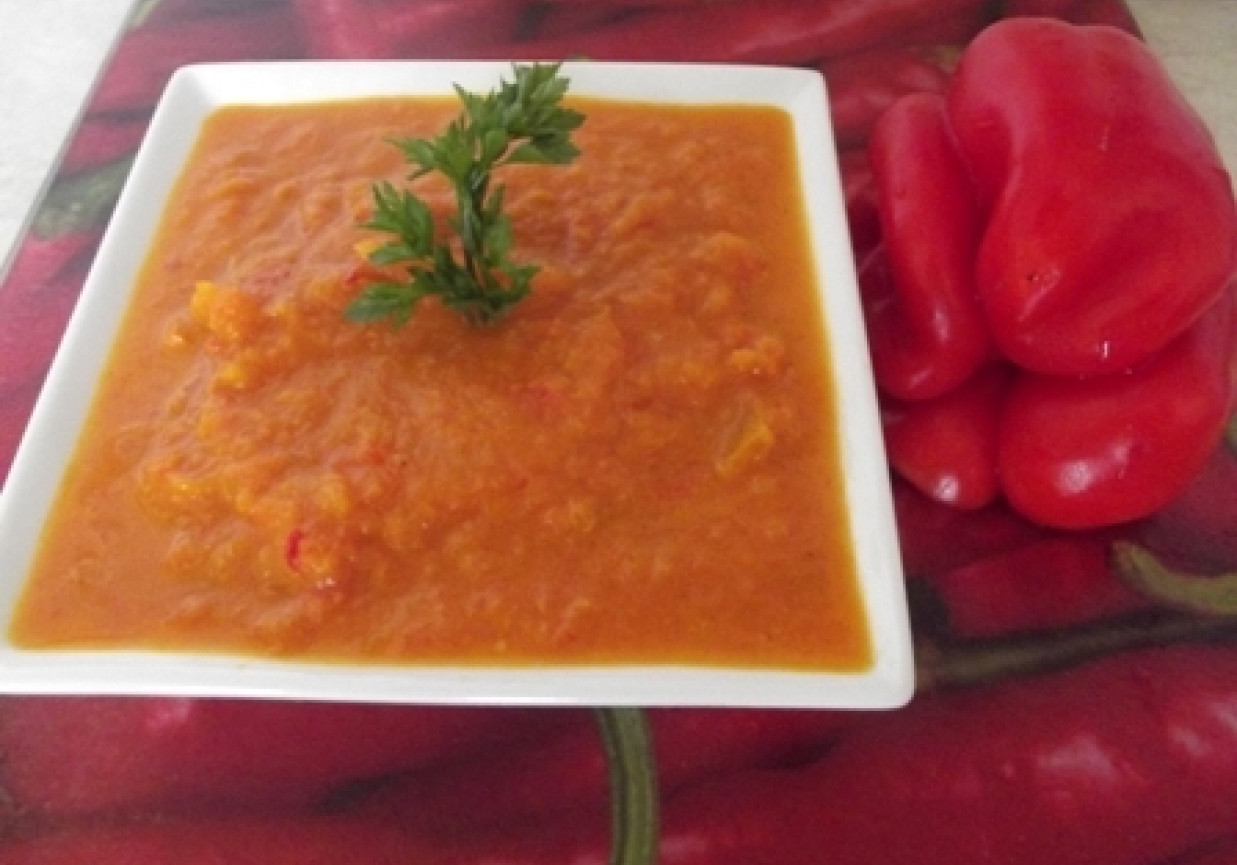 Marokańska zupa marchewkowa foto