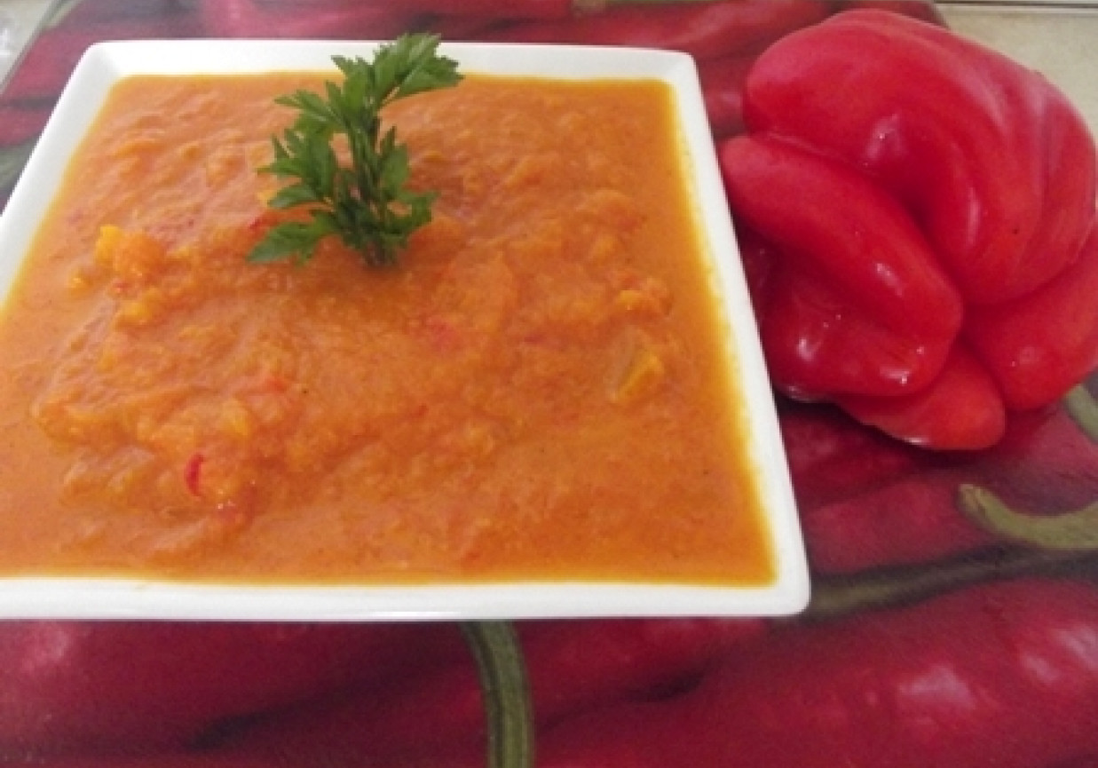 Marokańska zupa marchewkowa foto