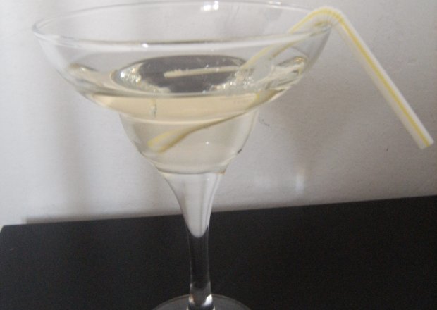 Fotografia przedstawiająca Martini (dżin+ wermut)
