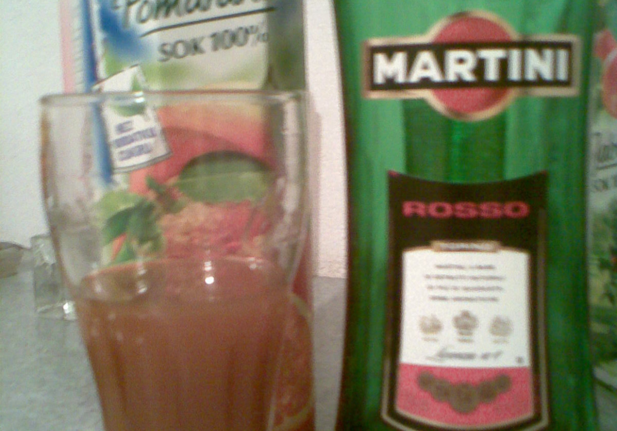 Martini z sokiem pomarańczowym foto