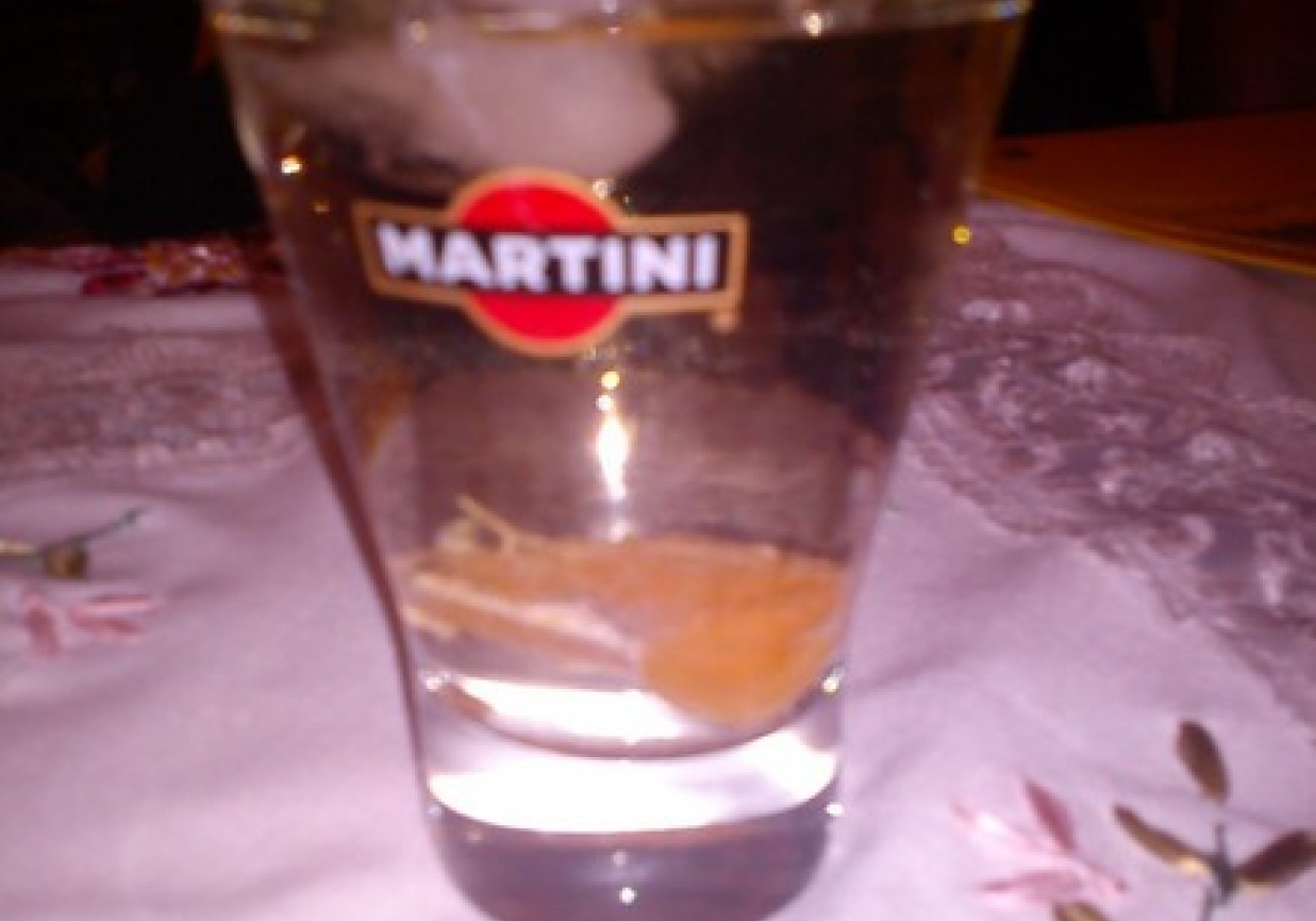 Martini z tonikiem i mandarynką foto