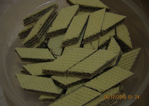 Fotografia przedstawiająca masa do wafla kakaowa
