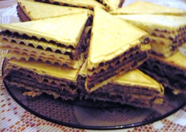 Fotografia przedstawiająca masa kakaowo-migdałowa do andruta