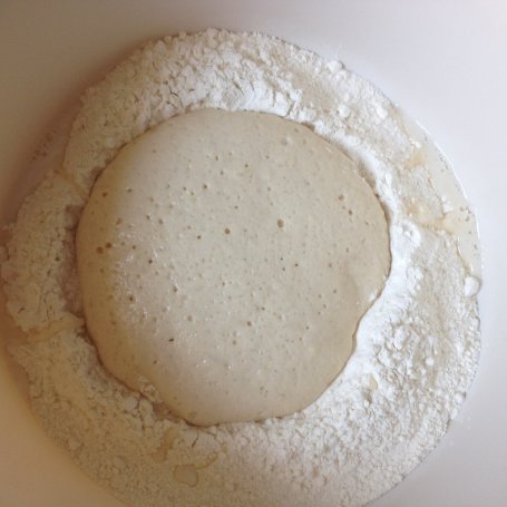 Krok 1 - Maślane bułeczki z jagodami foto