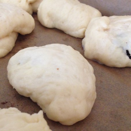 Krok 3 - Maślane bułeczki z jagodami foto