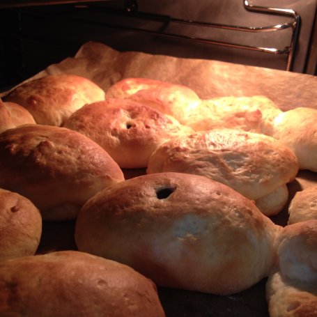 Krok 4 - Maślane bułeczki z jagodami foto