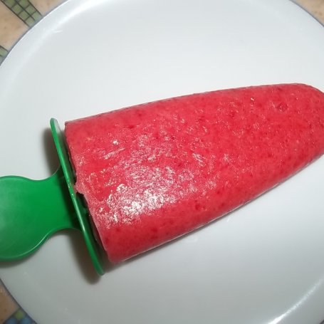 Krok 7 - Maślankowe lody cukiniowo-truskawkowe foto