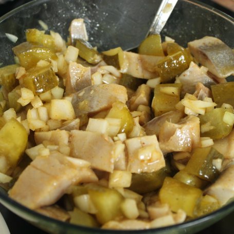 Krok 4 - Matjasy w zalewie z curry foto