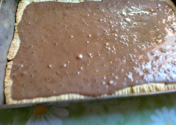 Fotografia przedstawiająca mazurek czekoladowy