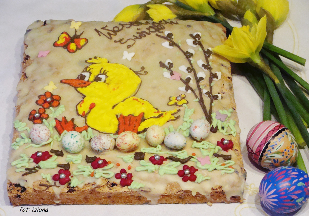 Mazurek lukrem malowany DoradcaSmaku.pl