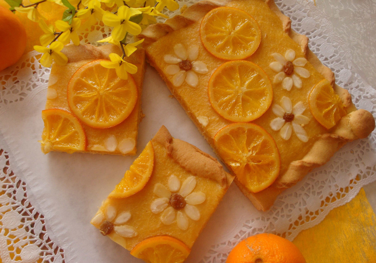 Mazurek pomarańczowy foto