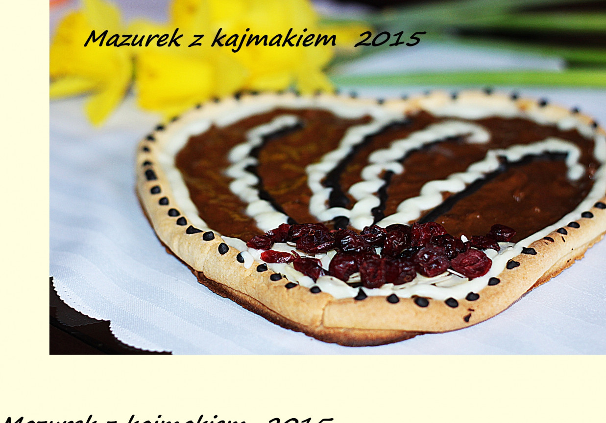 Mazurek z kajmakiem DoradcaSmaku.pl