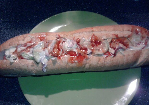 Fotografia przedstawiająca Mega hot-dog