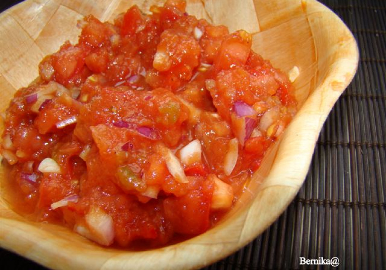 Meksykańska salsa pomidorowa foto