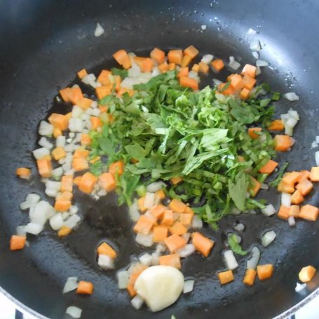 Krok 1 - Miecznik pod warzywami w towrzystwie pieczonych ziemniaków z rozmarynem foto