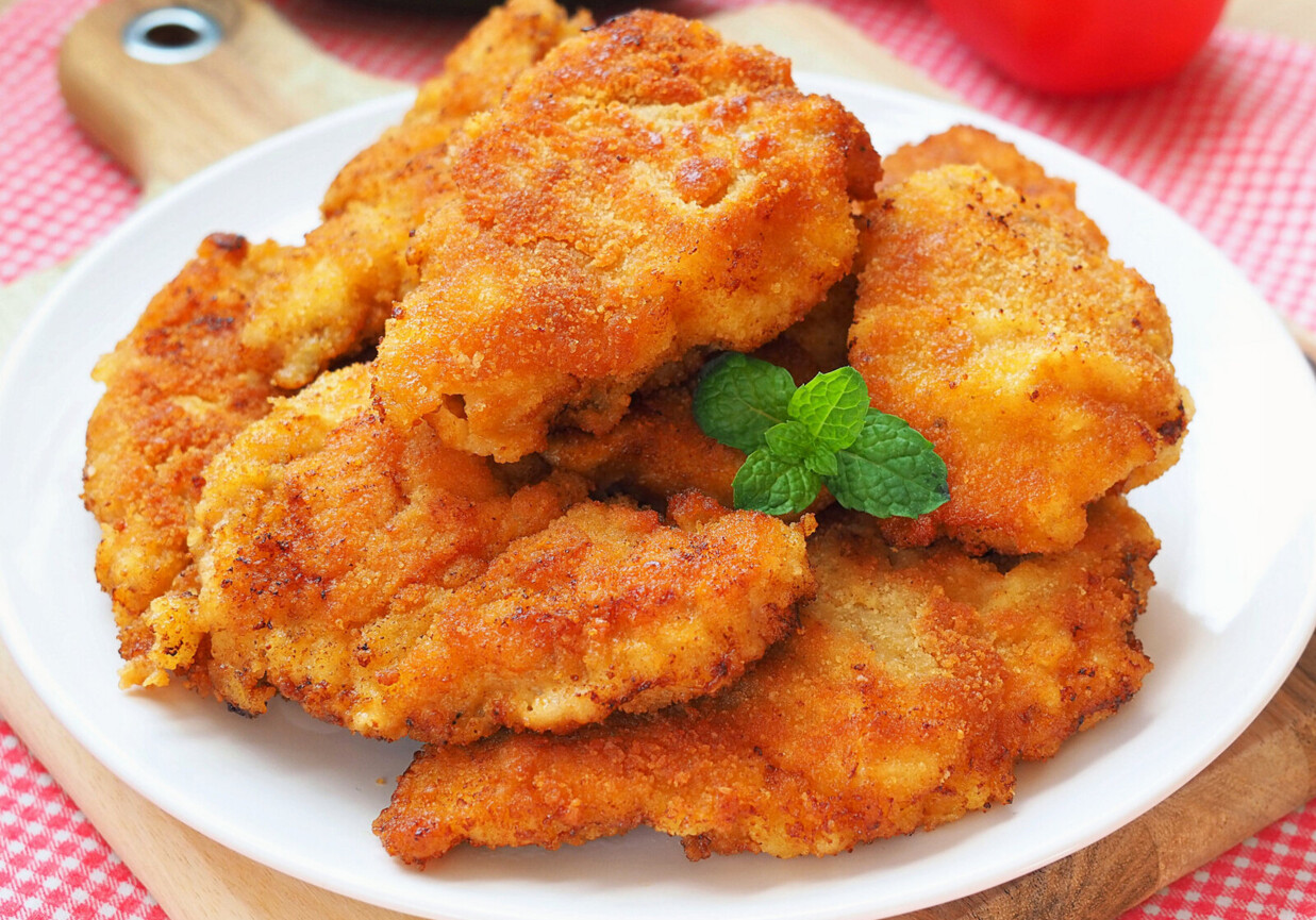 Miękkie kotleciki z indyka foto