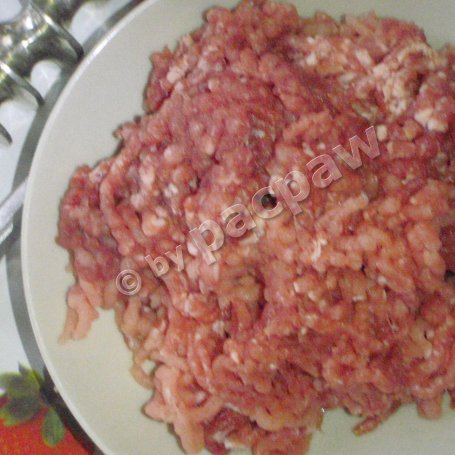 Krok 1 - Mielone wieprzowe z suszonymi pomidorami foto
