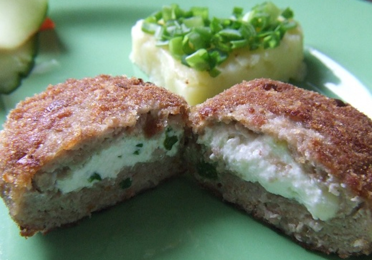 mielone z twarożkiem czosnkowym foto