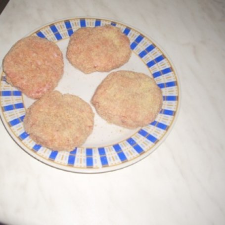 Krok 2 - mielone z twarożkiem foto