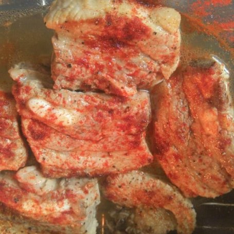 Krok 4 - Mięsne żeberka pieczone w piekaniku foto