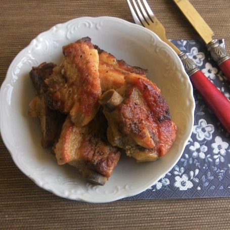 Krok 6 - Mięsne żeberka pieczone w piekaniku foto
