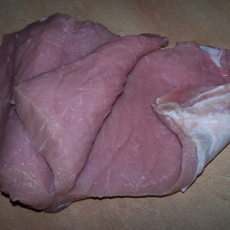 Krok 1 - Mięso w mięsie, czyli schab nadziewany mięsem mielonym i nie tylko... :) foto