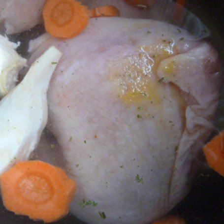 Krok 1 - Mięso z kurczaka w majonezowej panierce  foto