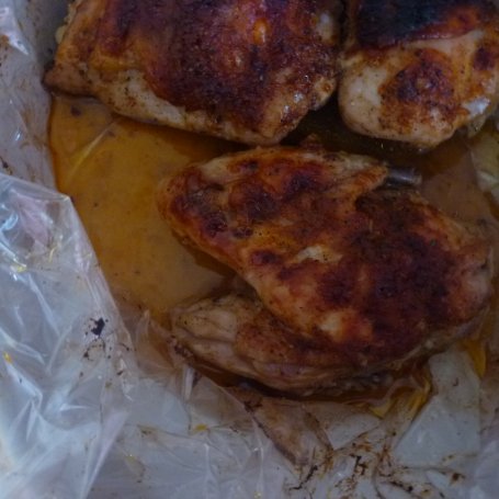 Krok 5 - Mięso z kurczaka w pikantnej marynacie foto