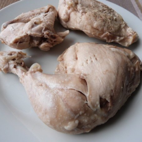Krok 2 - Mięso z kurczaka w pikantnej panierce  foto