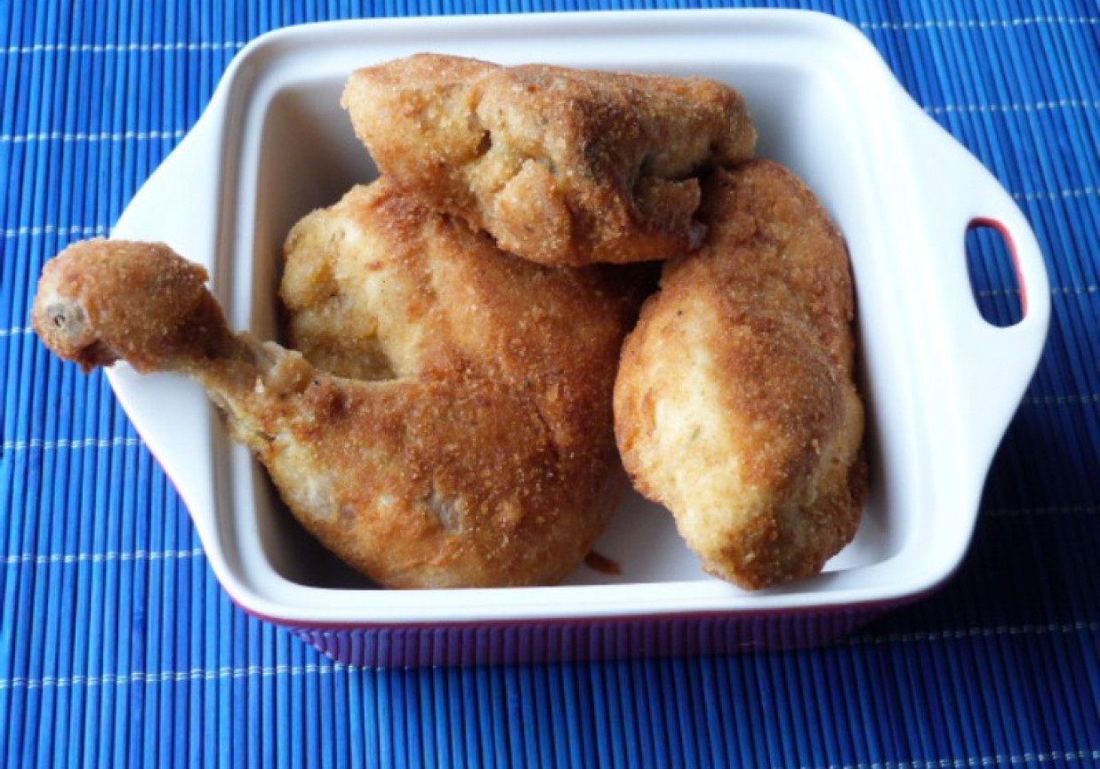 Mięso z kurczaka w pikantnej panierce  foto