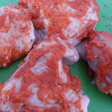 Krok 3 - Mięso z kurczaka w skorupce z ajwaru foto