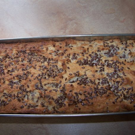 Krok 9 - Mieszany chlebek z siemieniem lnianym , czyli smaczne pieczywo z dodatkiem kefiru :) foto