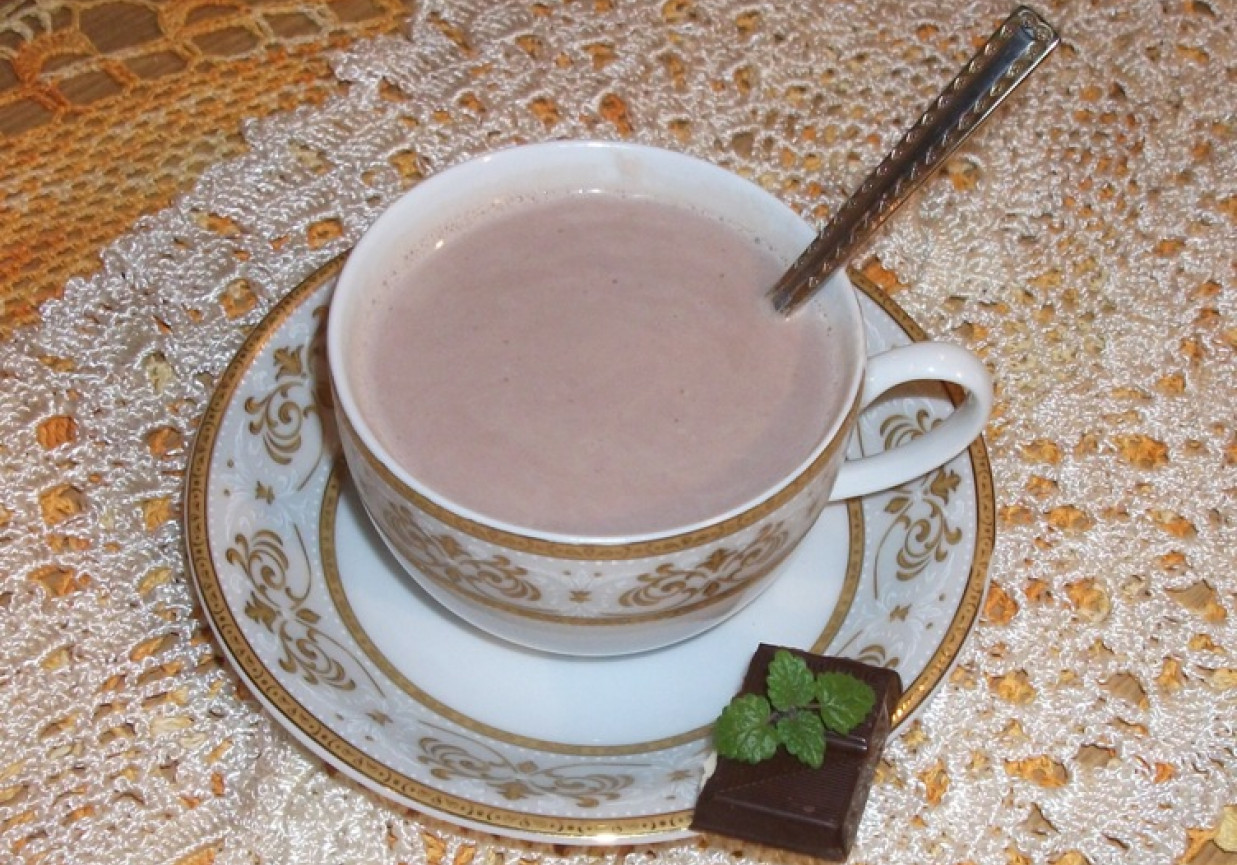 Miętowa czekolada foto
