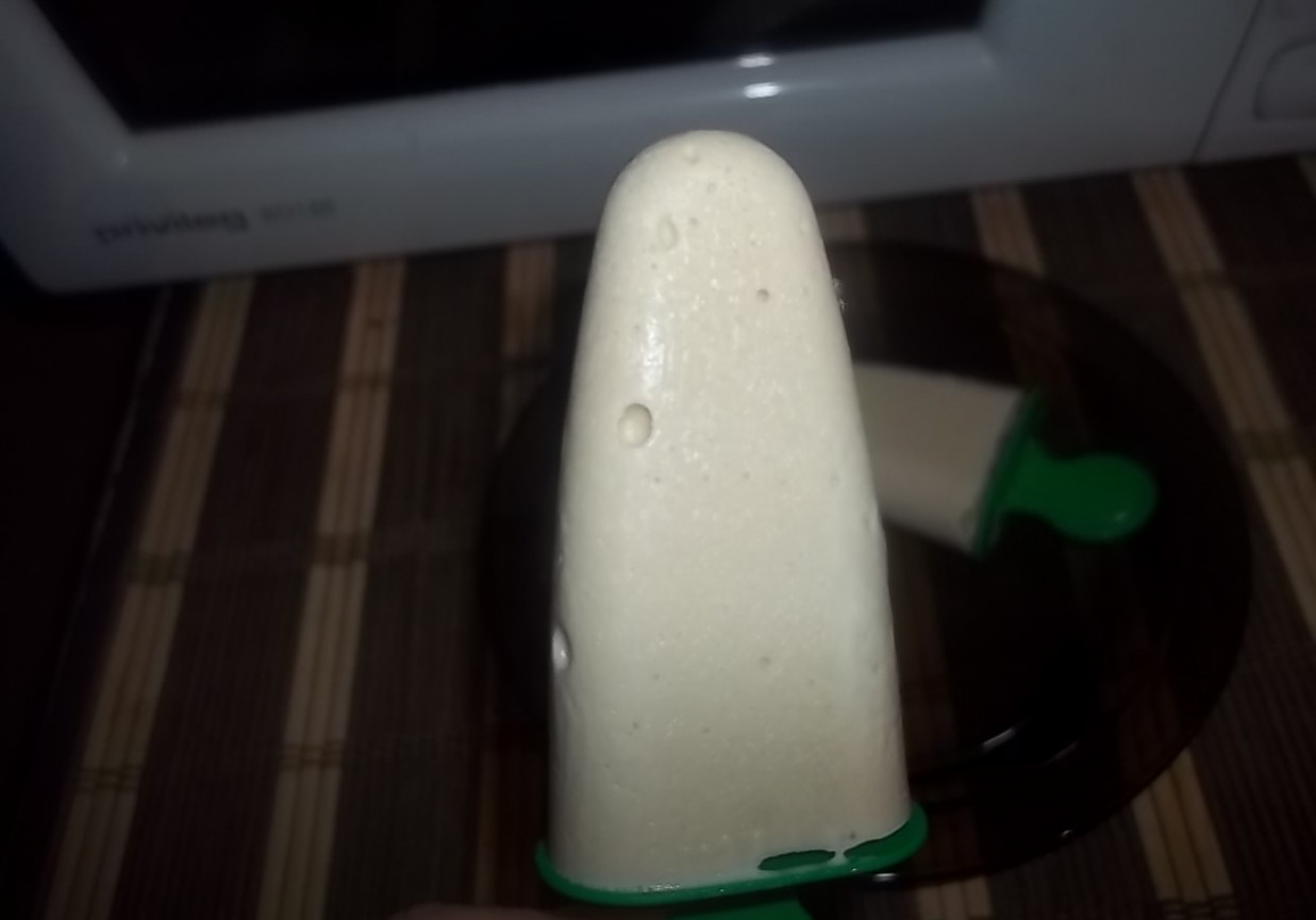 Miętowe lody cappuccino foto