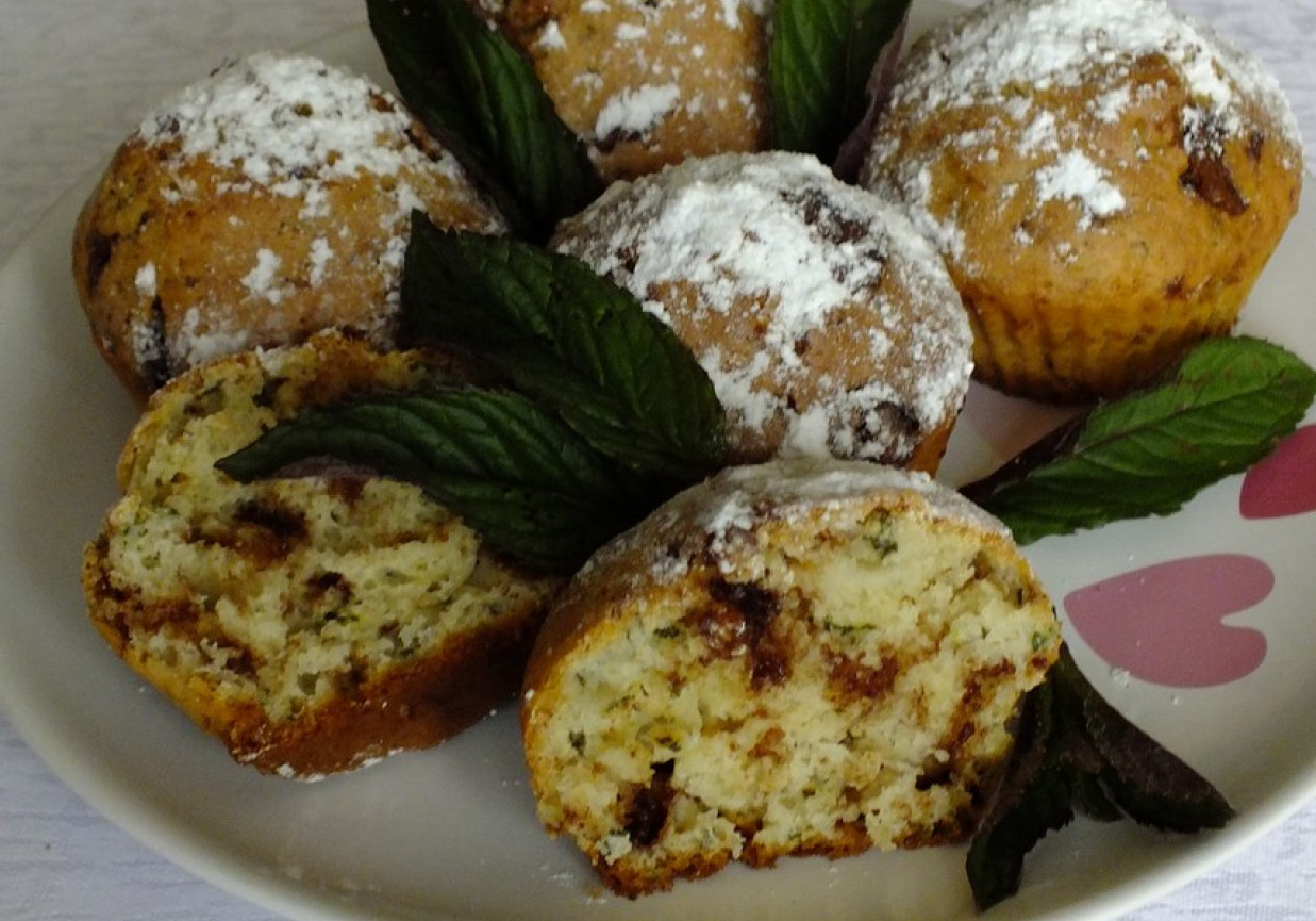 Miętowo - czekoladowe muffinki  foto