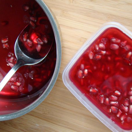 Krok 1 - Migdałowa Panna Cotta z granatem foto