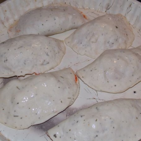 Krok 7 - Mini calzone z warzywami foto