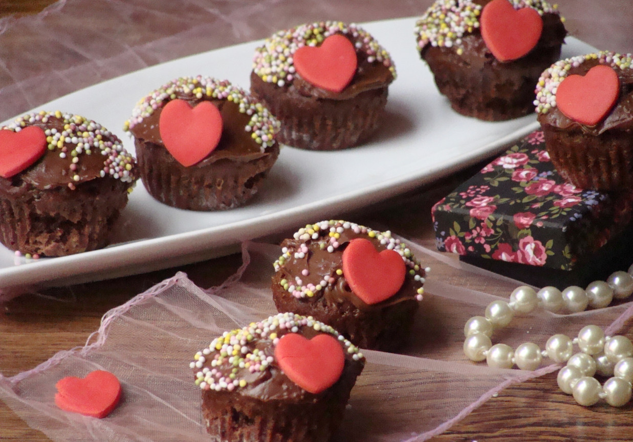 Mini muffinki na Walentynki  foto