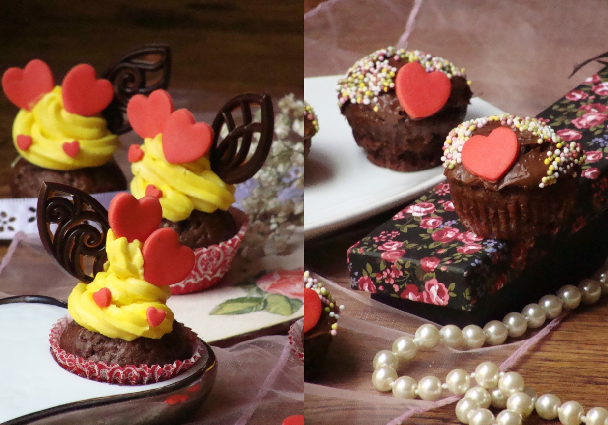 Mini muffinki na Walentynki  foto